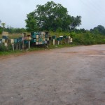 Zufahrt zum Wohngebiet