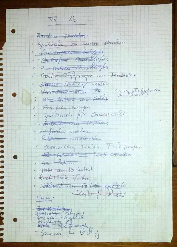To Do Liste