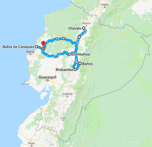 Rundreise in Nord-Ecuador