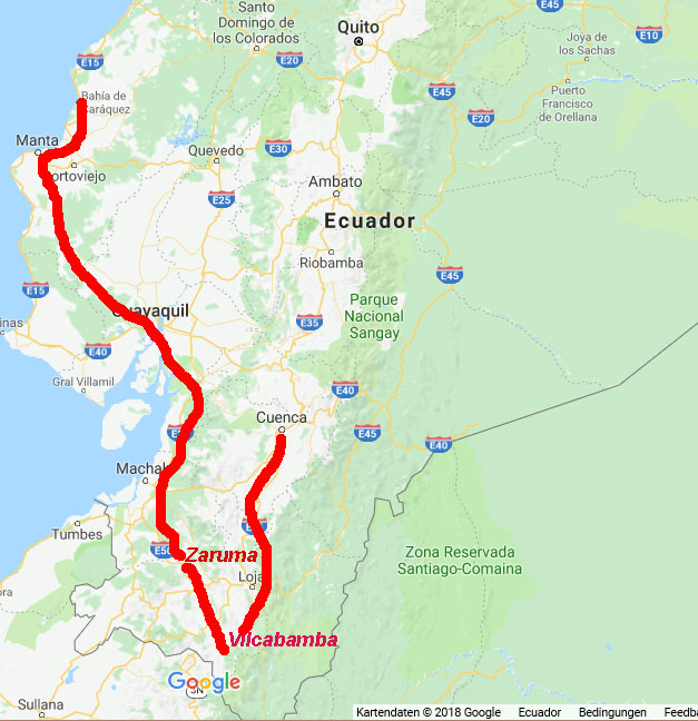 Rundreise Süd-Ecuador